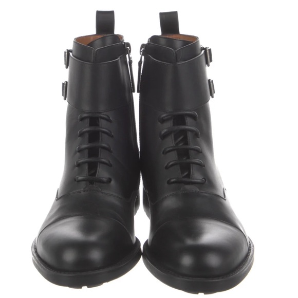 BALLY leather Alfred combat boots - Picture 3 of 8